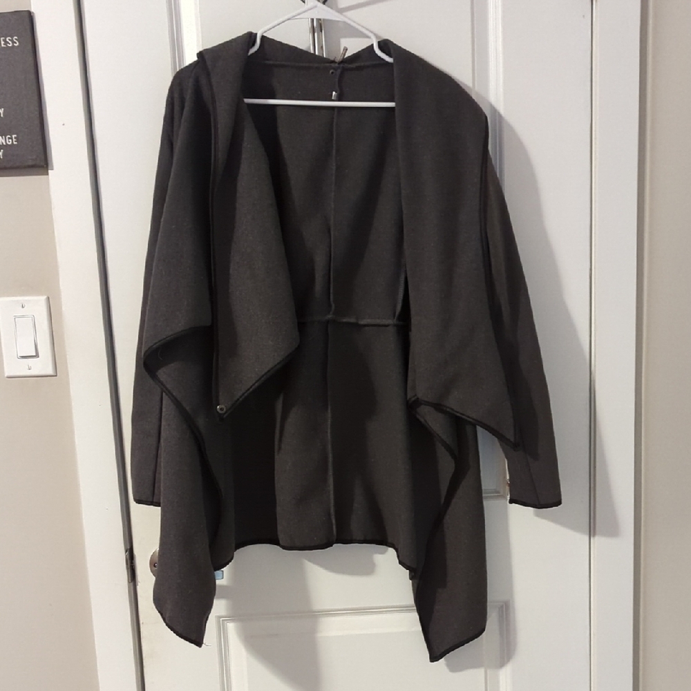 2 for $22 💙 Women's Gray Drape Jacket
